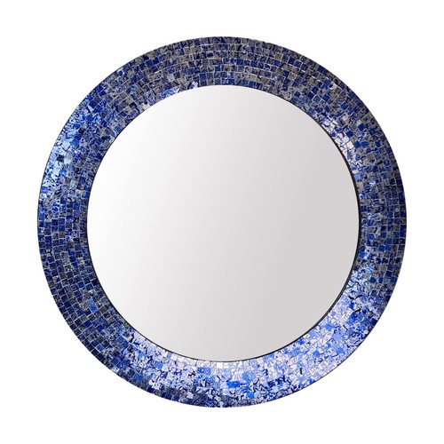 Sapphire and silver - 24", round